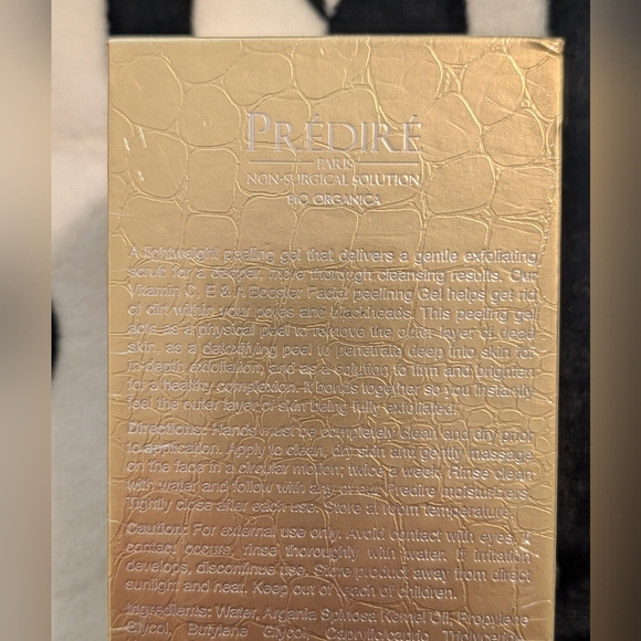 Vitamin C, E & A Booster Facial Peeling Gel Predire Paris - Picture 5 of 9